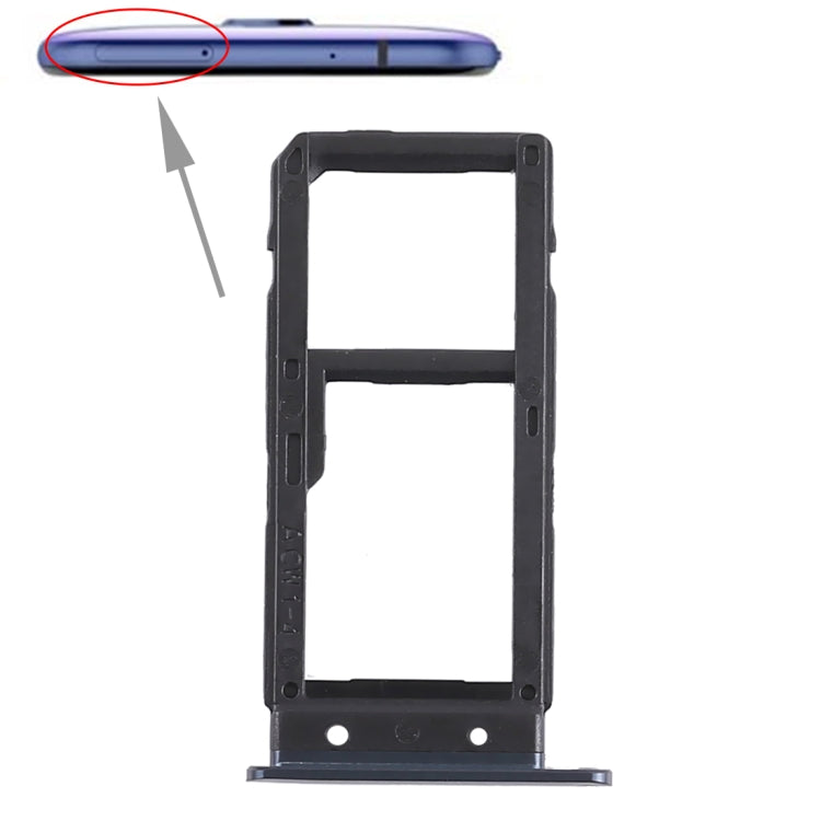 SIM Card Tray + Micro SD Card Tray for HTC U Play — view 4