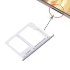 For Galaxy C7 / C7000 SIM Card Tray + Micro SD / SIM Card Tray — Grey