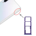 SIM Card Tray + SIM Card Tray + Micro SD Card Tray, For Samsung Galaxy A30s