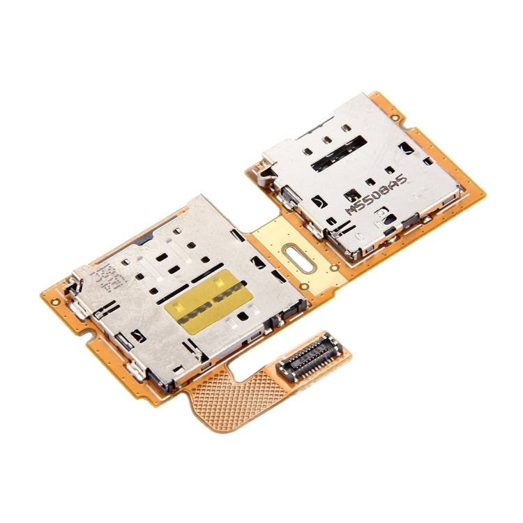 SIM & Micro SD Card Reader Contact Flex Cable, For Galaxy Tab S2 9.7 / T815