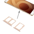 SIM Card Tray + Micro SD Card Tray, Galaxy C9 Pro, For Galaxy C9 Pro / C9000
