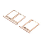 SIM Card Tray + Micro SD Card Tray, Galaxy C9 Pro, For Galaxy C9 Pro / C9000
