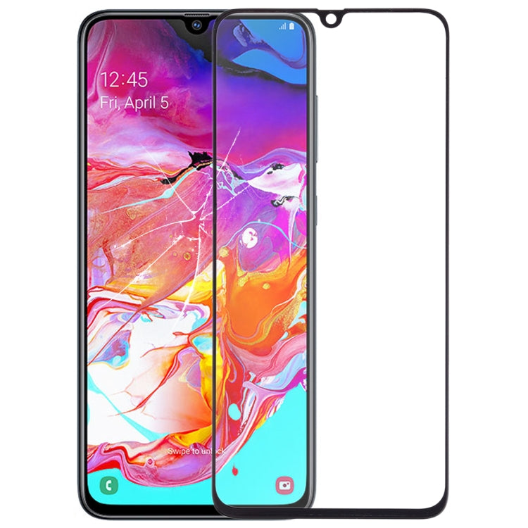 Front Screen Outer Glass Lens, For Galaxy A70