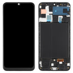 Original Super AMOLED LCD Screen for Galaxy A50 Digitizer Full Assembly with Frame — view 3