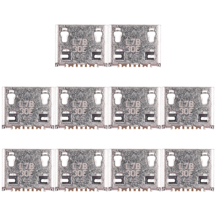 10pcs Charging Port Connector, For Galaxy J1 (2016)