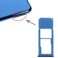 A750F SIM Card Tray + Micro SD Card Tray, For Galaxy A7 (2018)
