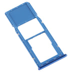 A750F SIM Card Tray + Micro SD Card Tray, For Galaxy A7 (2018) — Blue