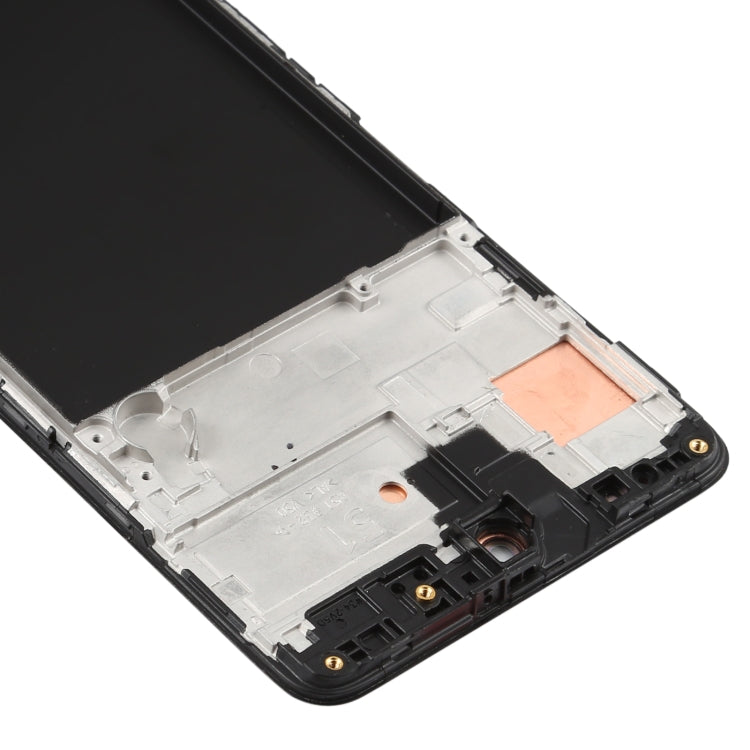 Original Super AMOLED Material LCD Screen and Digitizer Full Assembly with Frame for Galaxy A51 4G