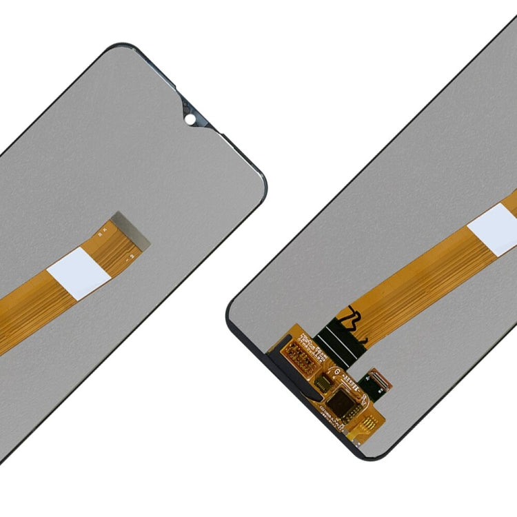 Original PLS TFT Material LCD Screen and Digitizer Full Assembly (Flex Cable Narrow) for Galaxy A01