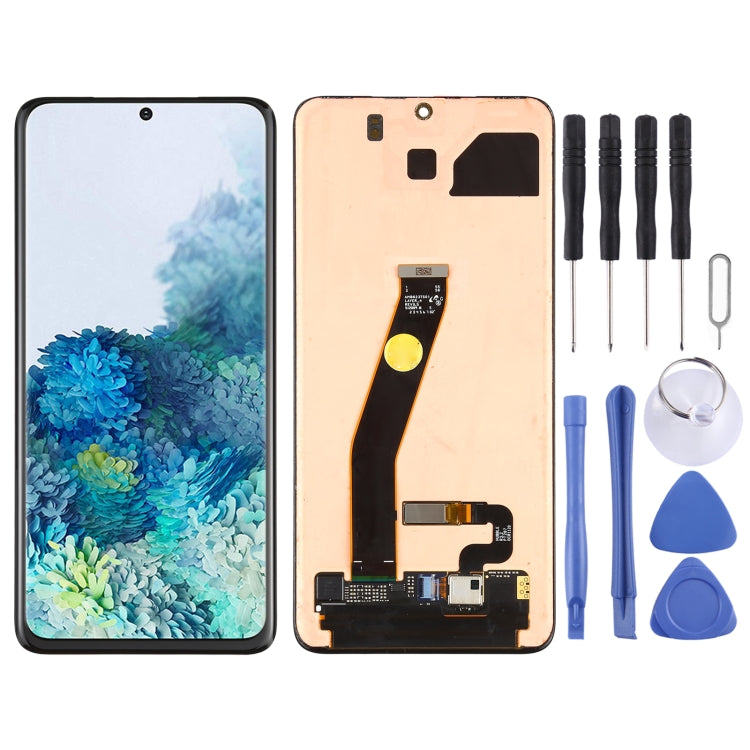 Original Dynamic AMOLED Material LCD Screen and Digitizer Full Assembly for Galaxy S20 4G/5G