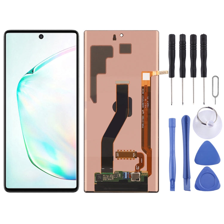 Original Dynamic AMOLED Material LCD Screen and Digitizer Full Assembly for Galaxy Note 10 +
