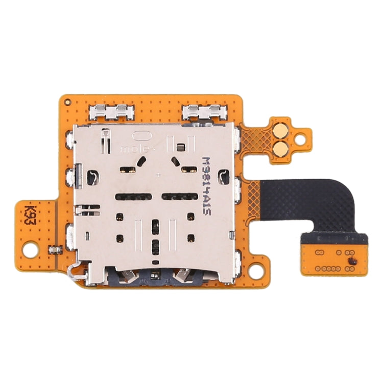 SM-T865 SIM Card Holder Socket Flex Cable, For Galaxy Tab S6