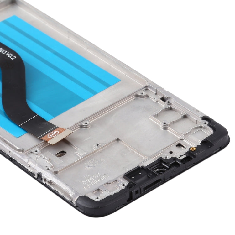 LCD Screen and Digitizer Full Assembly With Frame for Samsung Galaxy A20s