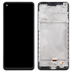 LCD Screen and Digitizer Full Assembly With Frame for Samsung Galaxy A21s / SM-A217