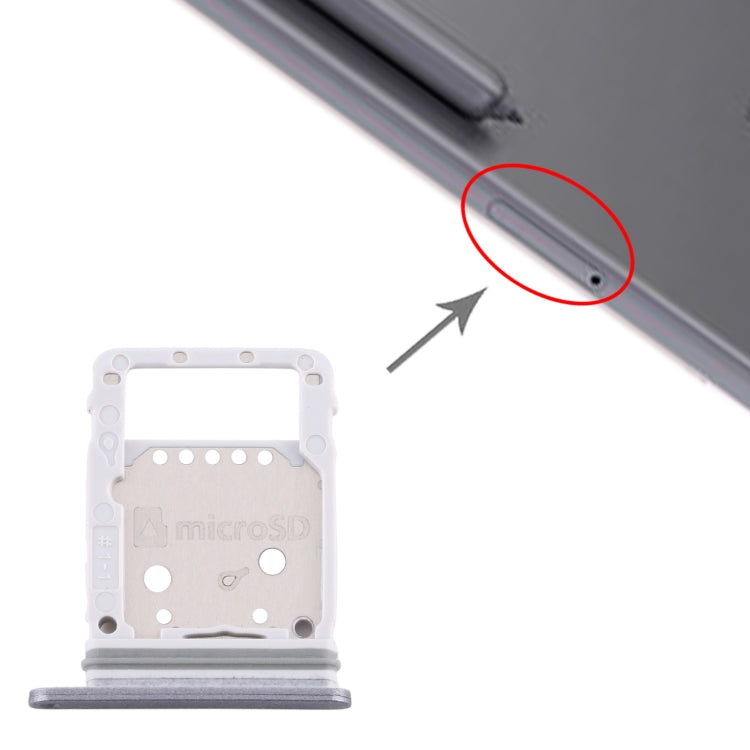 SM-T860 SIM Card Tray + Micro SD Card Tray, For Samsung Galaxy Tab S6