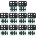 10pcs Camera Lens Cover, For Samsung Galaxy A51