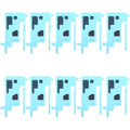 10pcs LCD Digitizer Back Adhesive Stickers, For Samsung Galaxy Note10