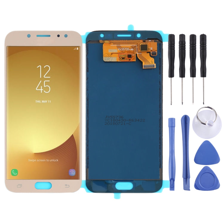 LCD Screen and Digitizer Full Assembly (TFT Material ) for Galaxy J7 (2017), J730F/DS, J730FM/DS — view 8