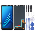OLED Material LCD Screen and Digitizer Full Assembly for Samsung Galaxy A8+ (2018) SM-A730