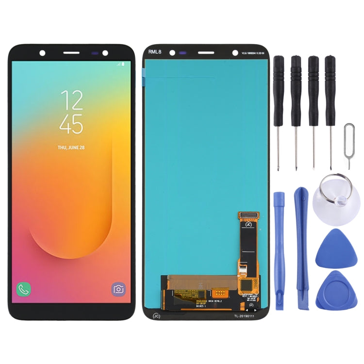 OLED Material LCD Screen and Digitizer Full Assembly for Samsung Galaxy J8 SM-J810