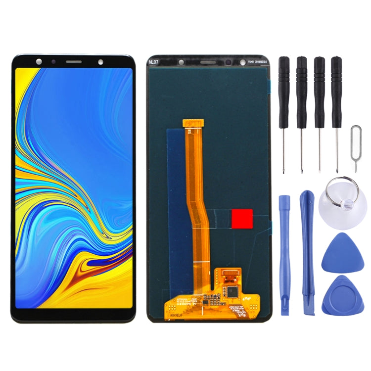 LCD Screen and Digitizer Full Assembly for Galaxy A7 (2018), A750F / DS