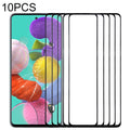 10pcs Front Screen Outer Glass Lens, For Samsung Galaxy A51
