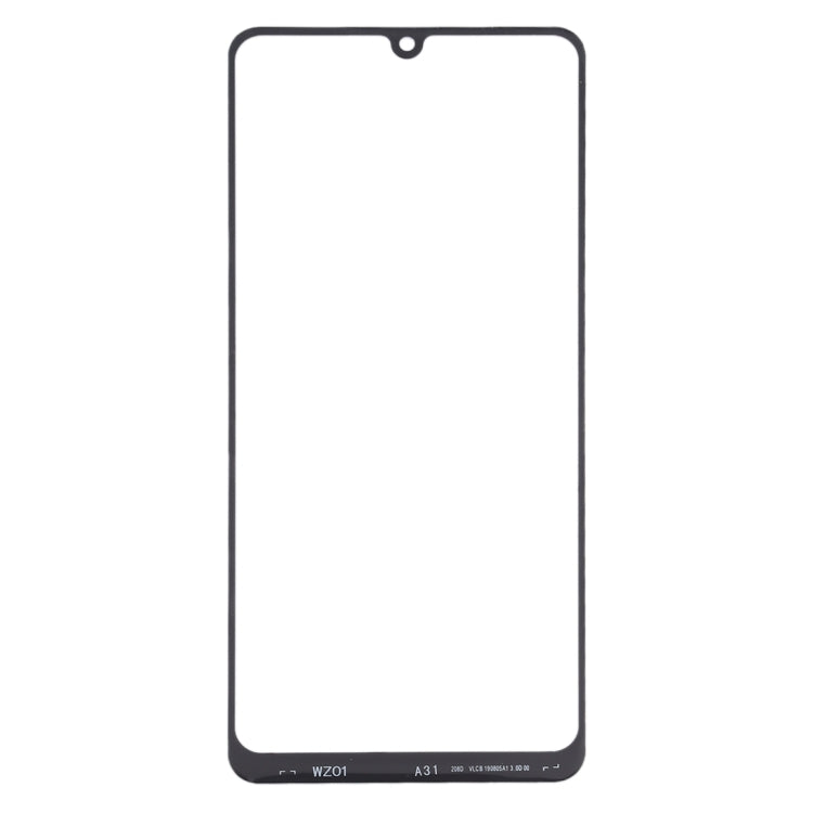 10pcs Front Screen Outer Glass Lens, For Samsung Galaxy A31