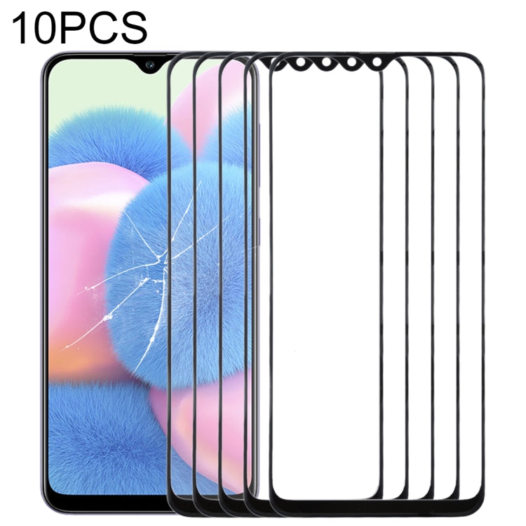 10pcs Front Screen Outer Glass Lens, For Samsung Galaxy A30s