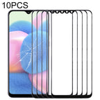 10pcs Front Screen Outer Glass Lens, For Samsung Galaxy A30s