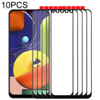 10pcs Front Screen Outer Glass Lens, For Samsung Galaxy A50s