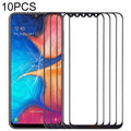 10pcs Front Screen Outer Glass Lens, For Samsung Galaxy A20