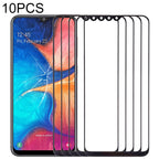 10pcs Front Screen Outer Glass Lens, For Samsung Galaxy A20