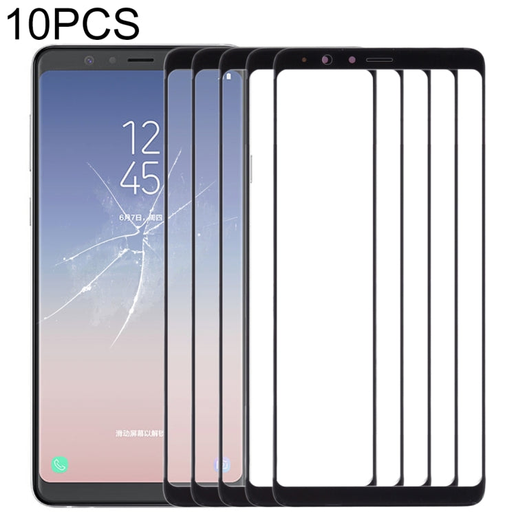 A9 Star 10pcs Front Screen Outer Glass Lens, For Samsung Galaxy A8 Star