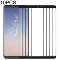 A9 Star 10pcs Front Screen Outer Glass Lens, For Samsung Galaxy A8 Star