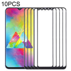 10pcs Front Screen Outer Glass Lens, For Samsung Galaxy M20