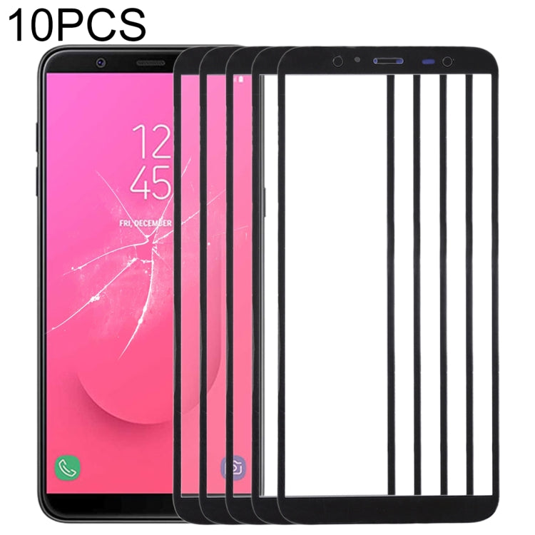 J810F/DS, J810Y/DS, J810G/DS 10pcs Front Screen Outer Glass Lens, For Samsung Galaxy J8