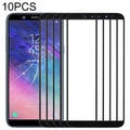 10pcs Front Screen Outer Glass Lens, For Samsung Galaxy A6 (2018)