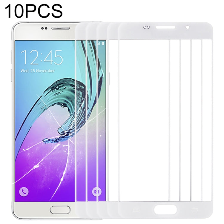 A510 10pcs Front Screen Outer Glass Lens, For Samsung Galaxy A5 (2016)