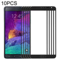 N910 10pcs Front Screen Outer Glass Lens, For Samsung Galaxy Note 4