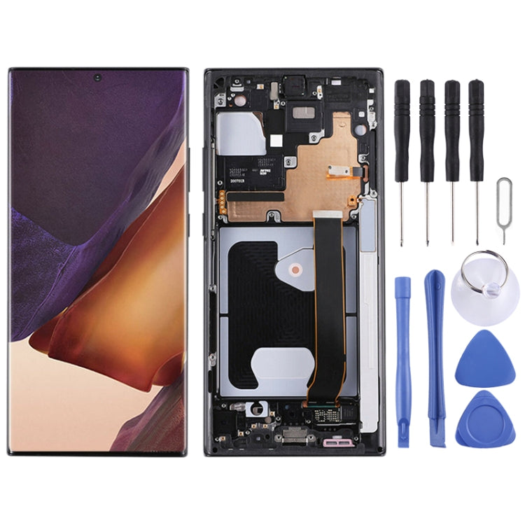 LCD Screen and Digitizer Full Assembly With Frame for Samsung Galaxy Note20 Ultra 4G — view 7