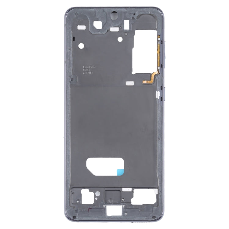 Middle Frame Bezel Plate, For Samsung Galaxy S21 — Black