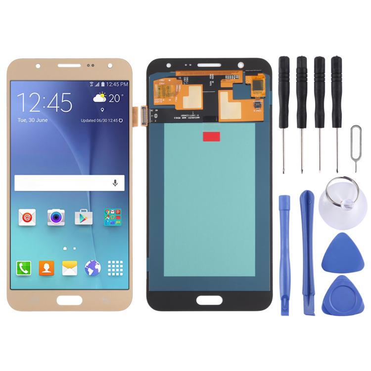 OLED Material LCD Screen and Digitizer Full Assembly for Samsung Galaxy J7 SM-J700 — view 6
