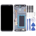 OLED Material LCD Screen and Digitizer Full Assembly with Frame for Samsung Galaxy S9+ SM-G965
