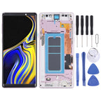 OLED Material LCD Screen and Digitizer Full Assembly with Frame for Samsung Galaxy Note9 SM-N960