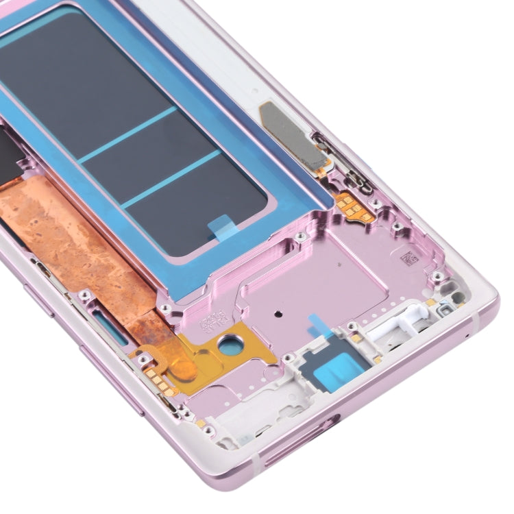 OLED Material LCD Screen and Digitizer Full Assembly with Frame for Samsung Galaxy Note9 SM-N960