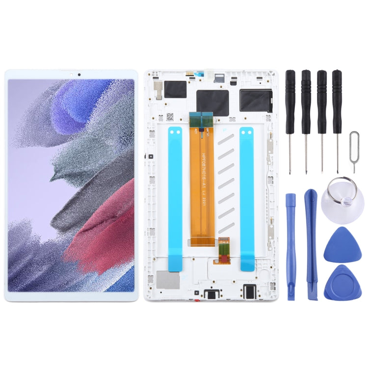 For Samsung Galaxy Tab A7 Lite SM-T225 LTE Edition Original LCD Screen Digitizer Full Assembly with Frame — view 7