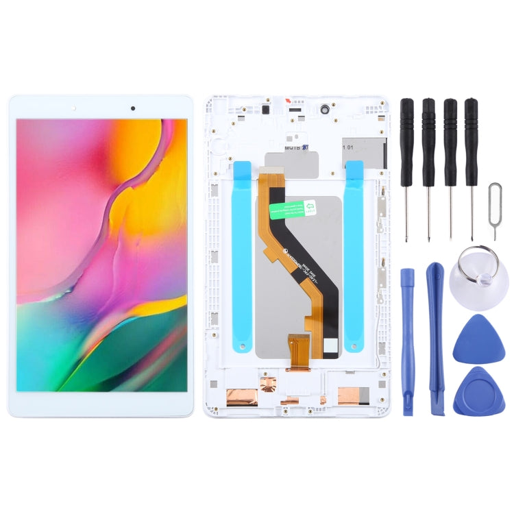 For Samsung Galaxy Tab A 8.0 2019 SM-T290 WiFi Edition Original LCD Screen Digitizer Full Assembly with Frame — view 7