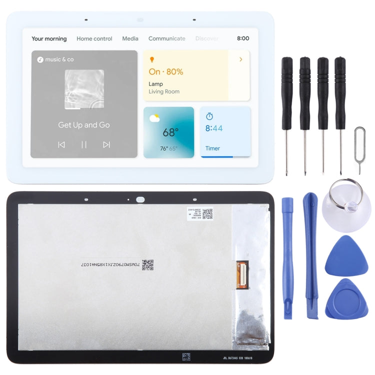 Original LCD Screen with Digitizer Full Assembly, For Google Nest Hub