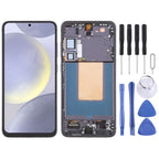 SM-S926B OLED LCD Screen Digitizer Full Assembly with Frame, For Samsung Galaxy S24+
