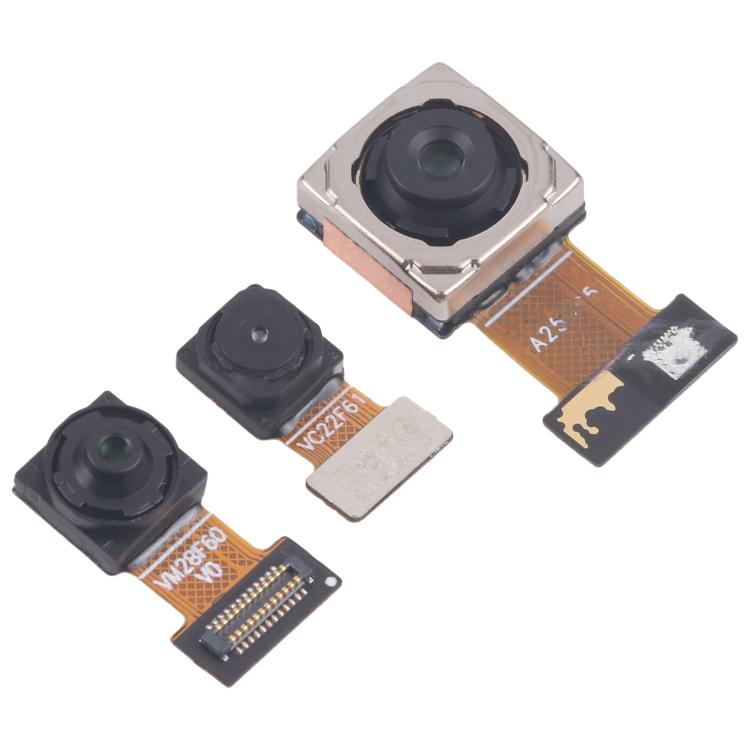 For Samsung Galaxy A06 5G SM-A066B Original Camera Set (Front Camera + Back Main/Secondary Camera)